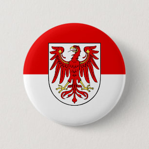 Flag of Brandenburg Pinback Button