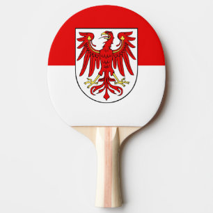 Flag of Brandenburg Ping-Pong Paddle