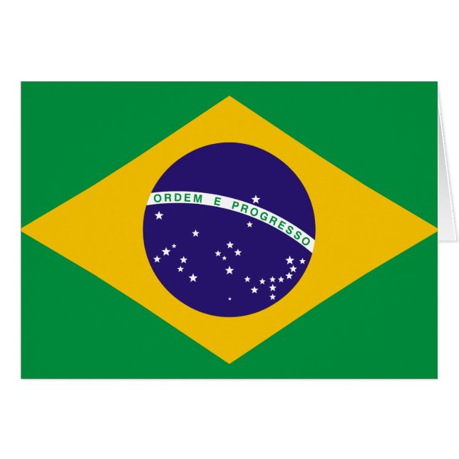 Flag of Brazil (Front Horizontal)