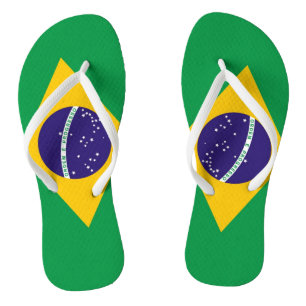 Flag of Brazil Bandeira do Brasil Jandals