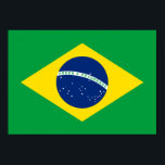 Flag of Brazil - Bandeira do Brasil Poster<br><div class="desc">Flag of Brazil - Bandeira do Brasil,  Brazilian Flag,  A Auriverde,  Bandeira Auriverde,  Bandeira Brasileiraflag, bandeira, brasil, auriverde, bandeira do brasil, brazilian flag, brazilian, brasileira, bandeira auriverde, flag of brazil</div>