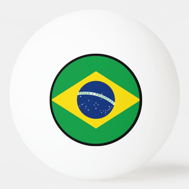 Flag of Brazil, Brazilian Ping Pong Ball (Back)