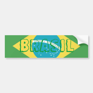 Flag of Brazil Bumper Sticker