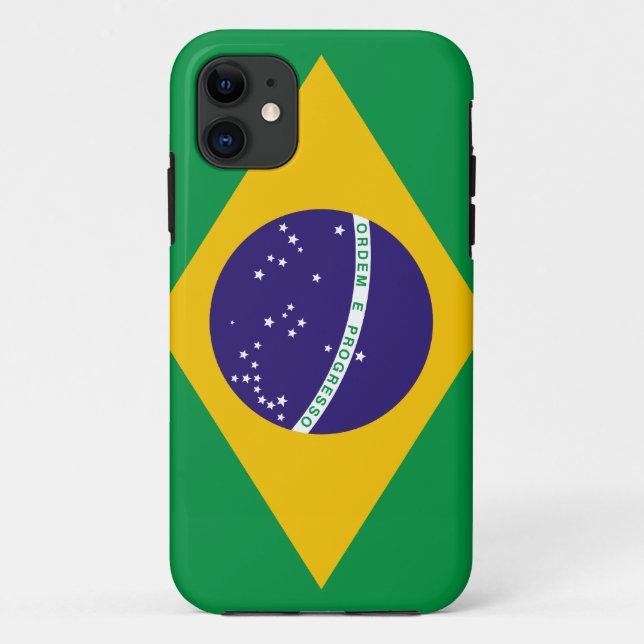 Flag of Brazil Case-Mate iPhone Case (Back)