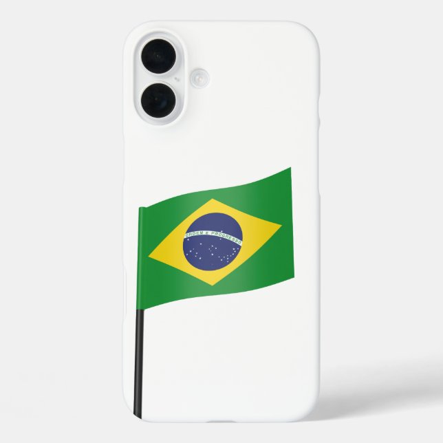 Flag of Brazil Case-Mate iPhone Case (Back)