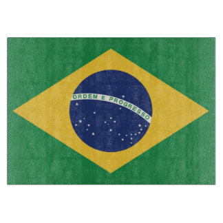 Flag of Brazil Cutting Board