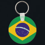 FLAG OF BRAZIL KEY RING<br><div class="desc">FLAG OF BRAZIL - Brazil (Portuguese: Brasil), officially the Federative Republic of Brazil (Portuguese: República Federativa do Brasil) Pt-br-República Federativa do Brasil.ogg listen (help·info), is a country in South America.[10] It is the fifth largest country by geographical area, occupying nearly half of South America, [11] the fifth most populous country,...</div>