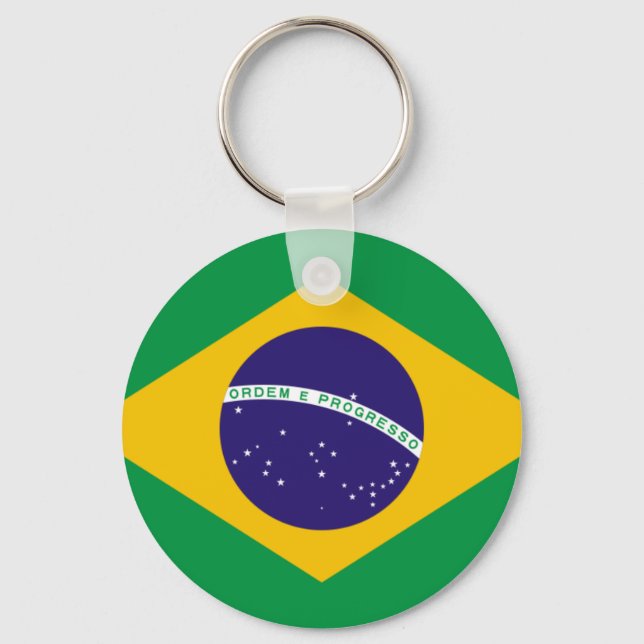 FLAG OF BRAZIL KEY RING (Front)