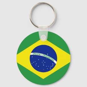 Flag of Brazil Key Ring