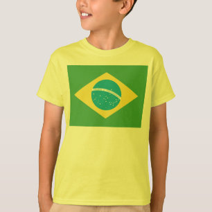 Flag of Brazil Kid's Shirt