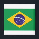 Flag of Brazil Magnet<br><div class="desc">brazilian flag,  brazil,  Portuguese,  south America,  flag,  spanish,  rio,  island,  Brasília,  São Paulo,  Rio de Janeiro,   flag,  beach,  island,  travel,  adventure,  culture,  cat,  animal,  anime,  vintage,  explore,  hiking,  Mother Earth,  environmentalist,  conservation,  wildlife, </div>