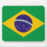 Flag of Brazil Mouse Pad<br><div class="desc">cool flag</div>