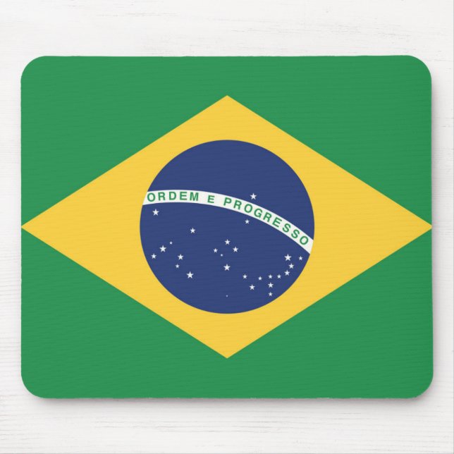 Flag of Brazil Mouse Pad (Front)