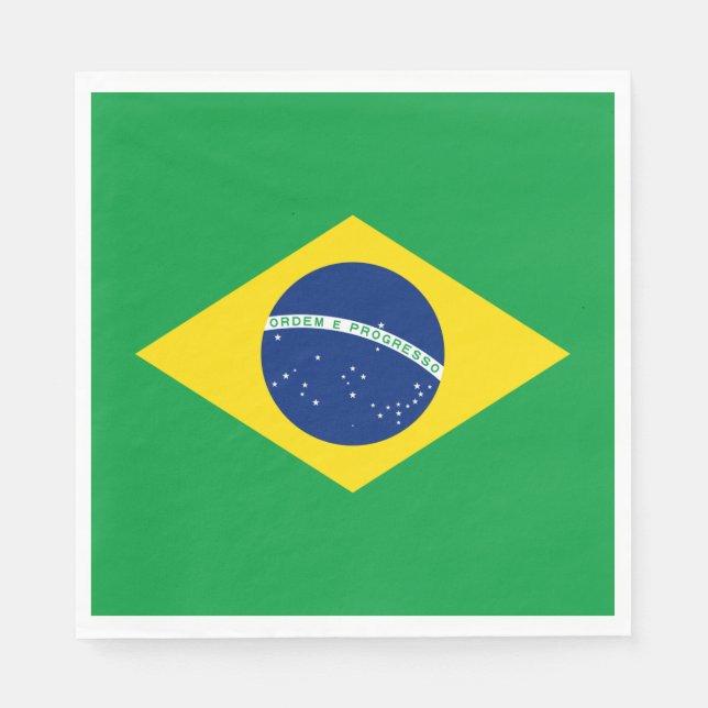 Flag of Brazil Napkin (Front)