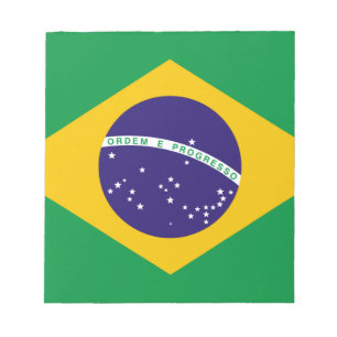 Flag of Brazil Notepad