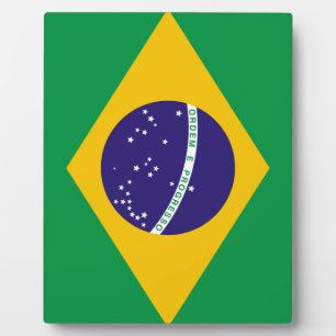 Flag of Brazil Plaque
