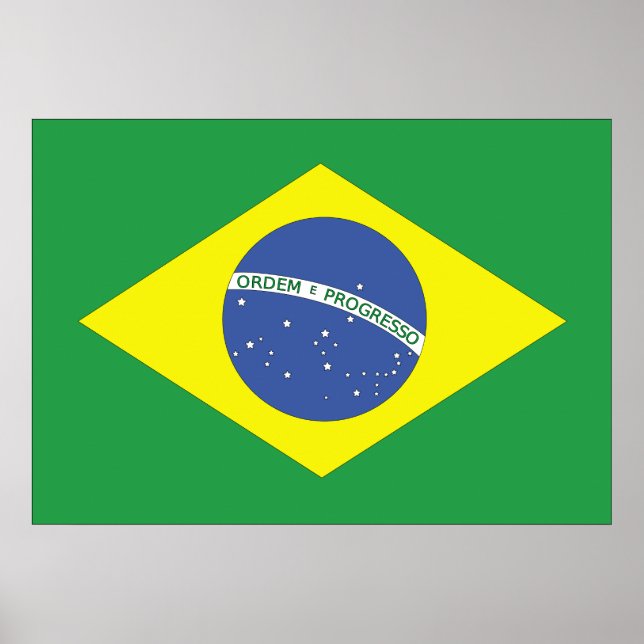 Flag of Brazil Poster (Front)