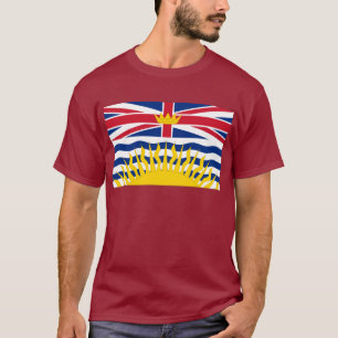 Flag of British Columbia, Canada T-Shirt
