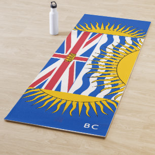 Flag of British Columbia - CND Yoga Mat