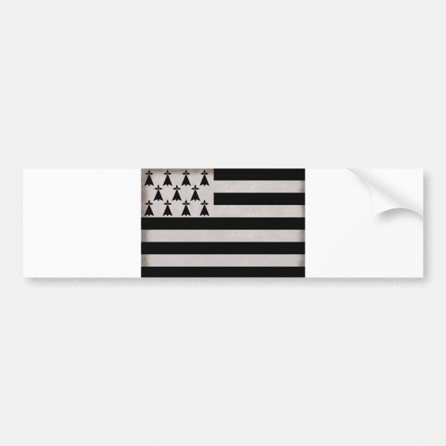 Flag of Brittany Bumper Sticker (Front)