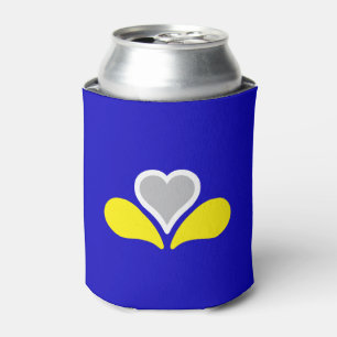 Flag of Brussels, Belgium Can Cooler