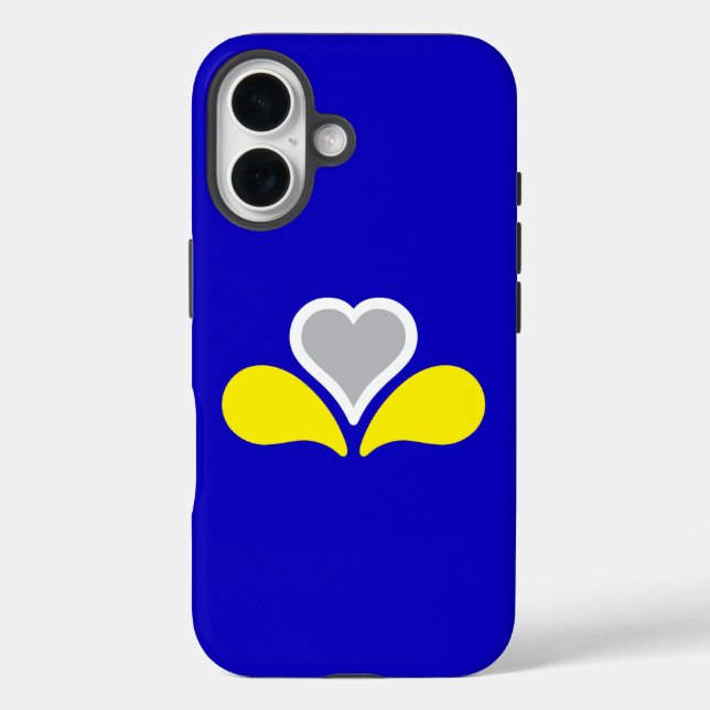 Flag of Brussels, Belgium  Case-Mate iPhone Case (Back)