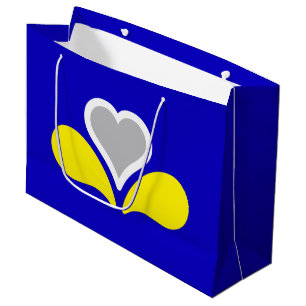 Flag of Brussels, Belgium Large Gift Bag