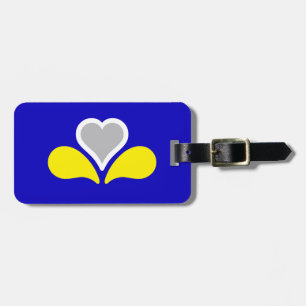 Flag of Brussels, Belgium Luggage Tag