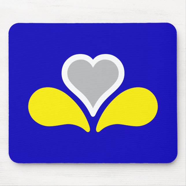 Flag of Brussels, Belgium Mouse Pad (Front)