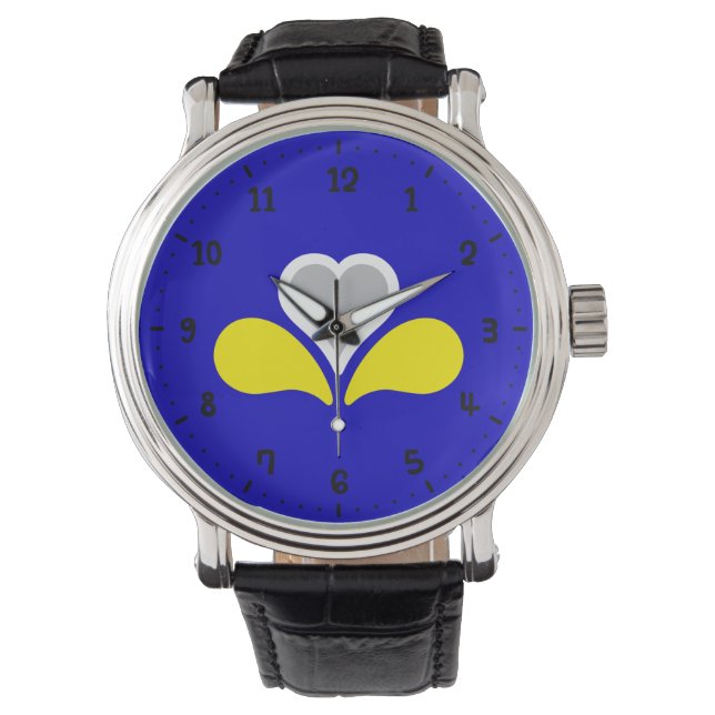 Flag of Brussels, Belgium Watch (Front)
