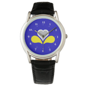 Flag of Brussels, Belgium Wrist Watch
