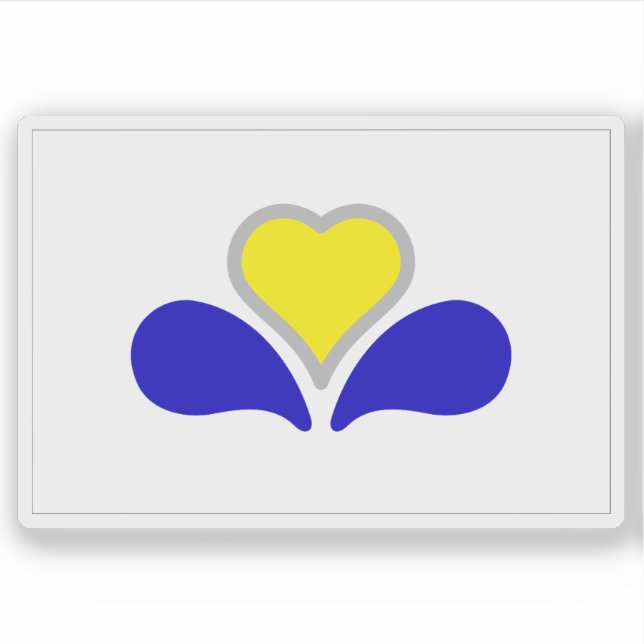 Flag of Brussels-Capital Region v2, Belgium (Front)