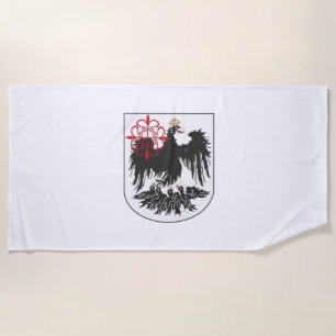 Flag of Buenos Aires (Argentina) Beach Towel