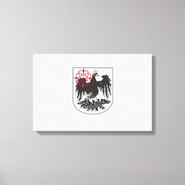 Flag of Buenos Aires (Argentina) Canvas Print (Front)
