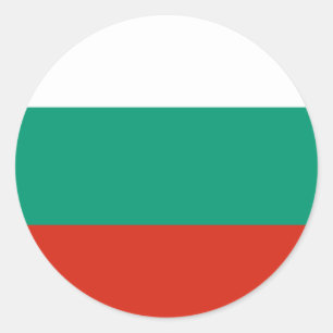 Flag of Bulgaria Classic Round Sticker