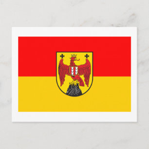 Flag of Burgenland, Austria Postcard