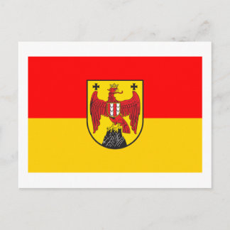 Flag of Burgenland, Austria Postcard