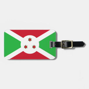Flag of Burundi Easy ID Personal Luggage Tag