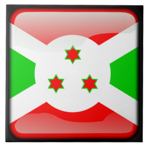 Flag of Burundi Tile