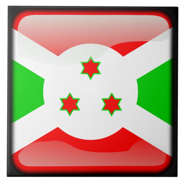 Flag of Burundi Tile (Front)