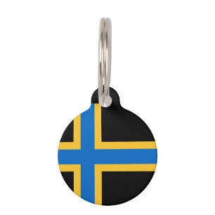 Flag of Caithness Pet ID Tag