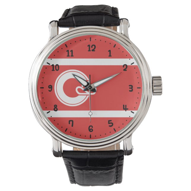 Flag of Calgary, Alberta Watch (Front)