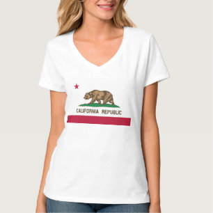 Flag Of California, California flag t-shirt