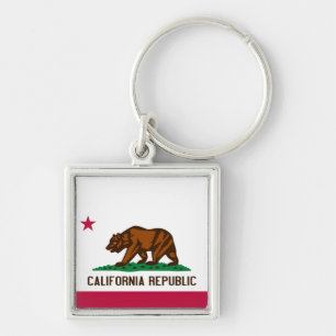 Flag of California Key Ring