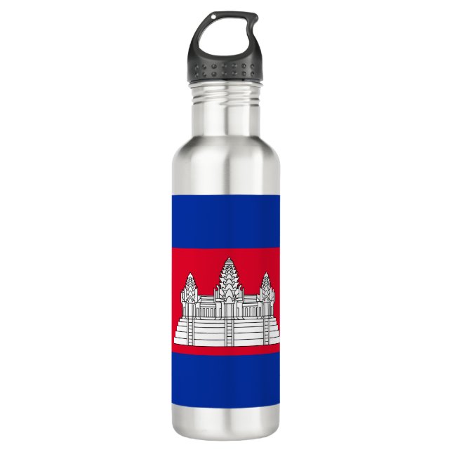 Flag of Cambodia 710 Ml Water Bottle (Front)