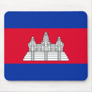 Flag of Cambodia Mouse Pad