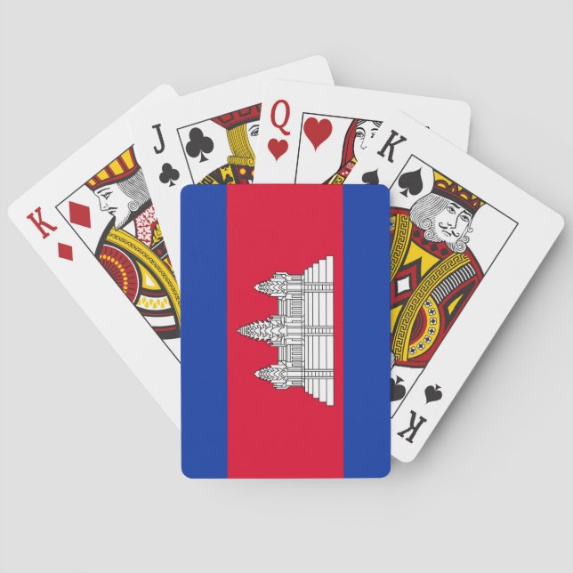 Flag of Cambodia Playing Cards (Back)