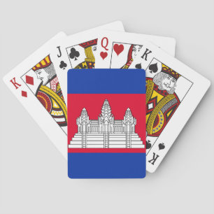 Flag of Cambodia Playing Cards