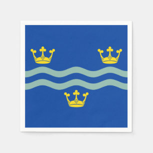 Flag of Cambridgeshire Napkins