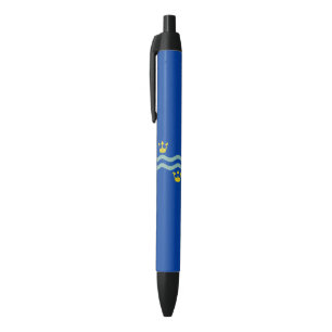 Flag of Cambridgeshire (UK county) Black Ink Pen